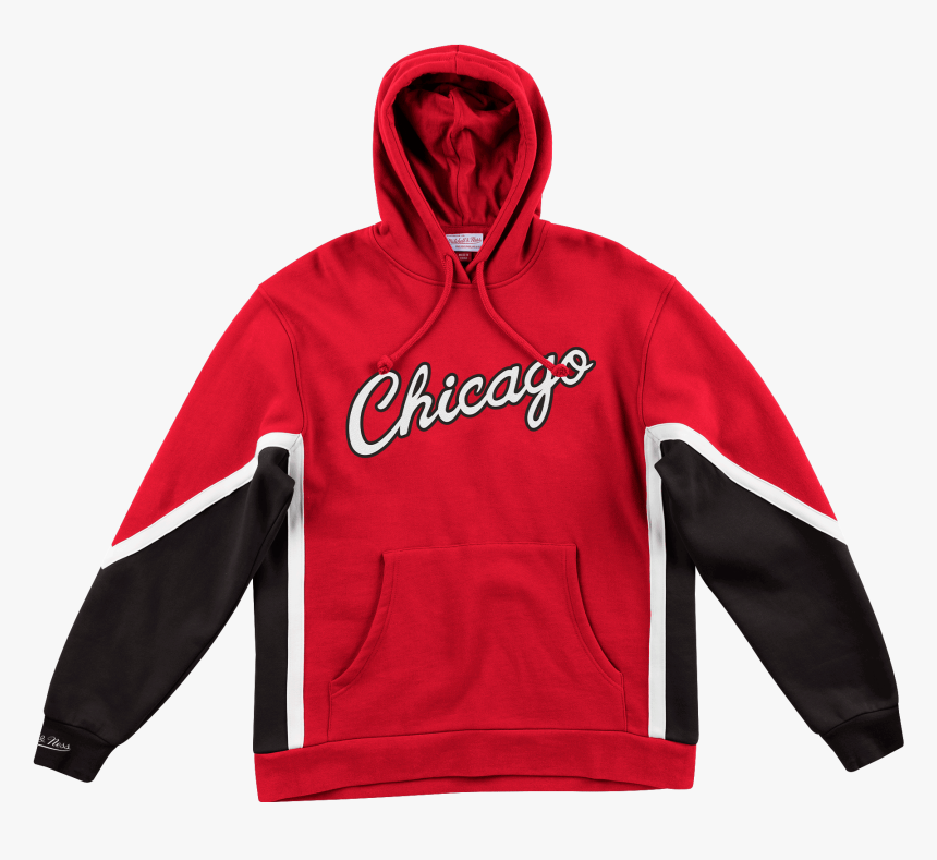 Chicago Bulls Hoodie Mitchell And Ness, HD Png Download, Free Download