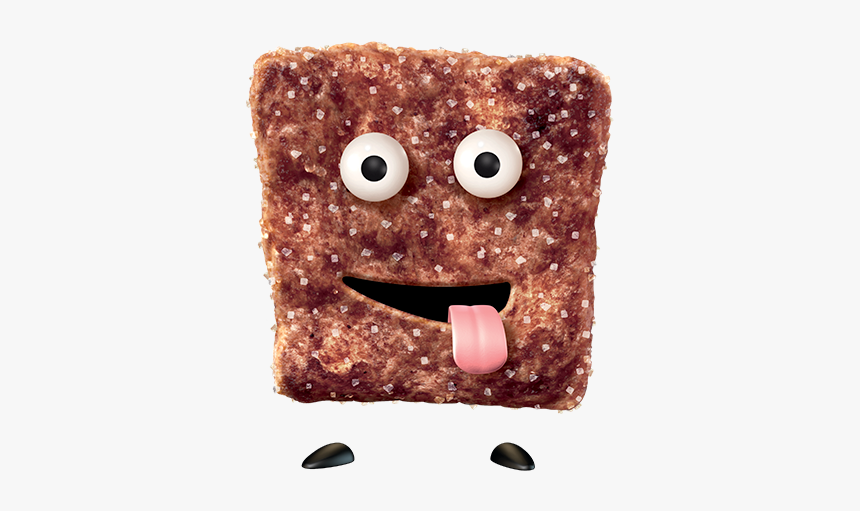 Chocolate Toast Crunch Cartoon Character Sticking Its - Cartoon, HD Png Download, Free Download