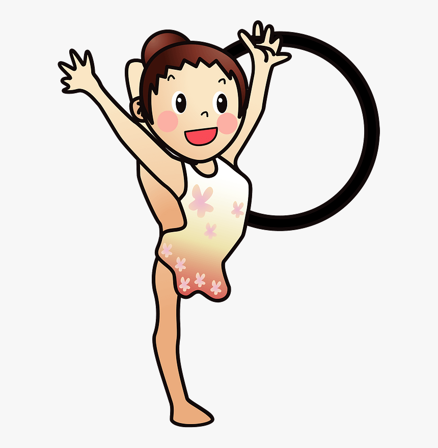 Rhythmic Gymnastics Hoop Clipart, HD Png Download, Free Download