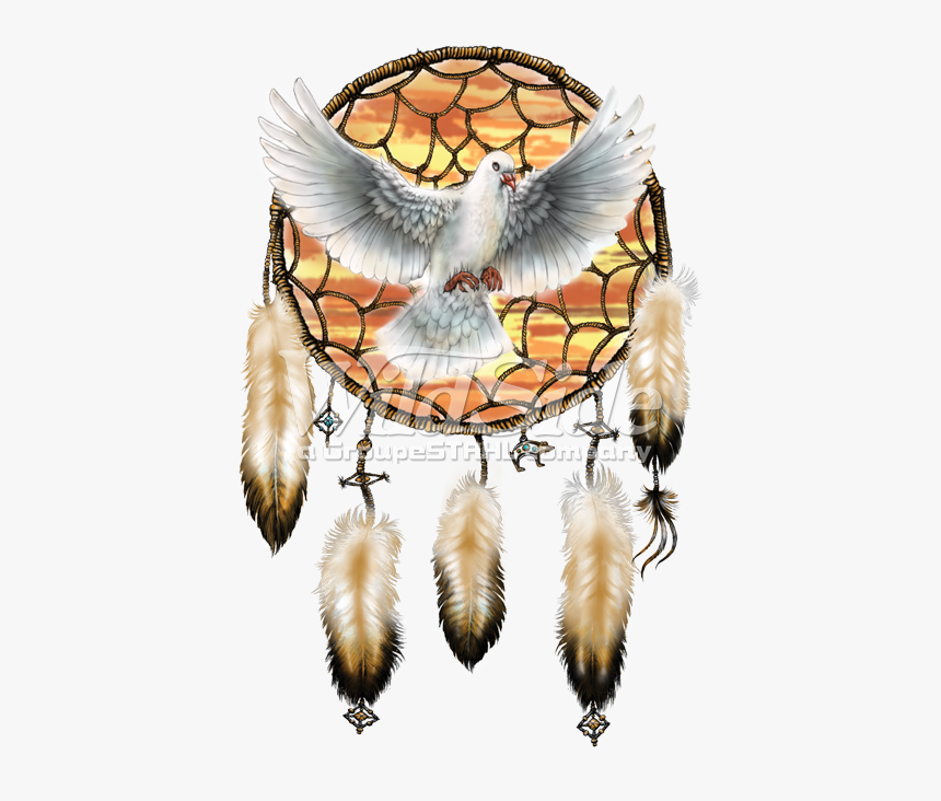 Dreamcatcher Transparent Eagle Feather - Dreamcatcher, HD Png Download, Free Download