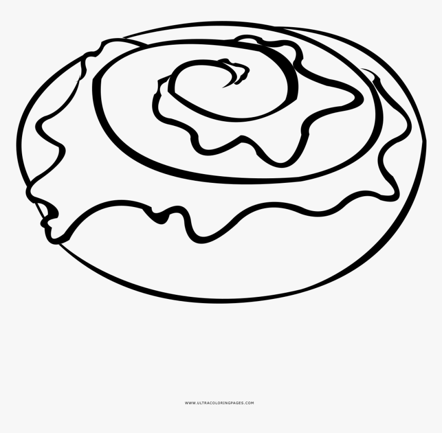 Transparent Cinnamoroll Png - Cinnamon Roll Coloring Page, Png Download, Free Download