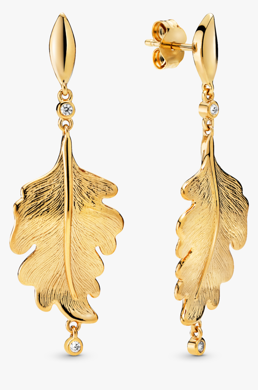 Pandora - Title - Tag - Pandora Shine Leaf Earrings, HD Png Download, Free Download