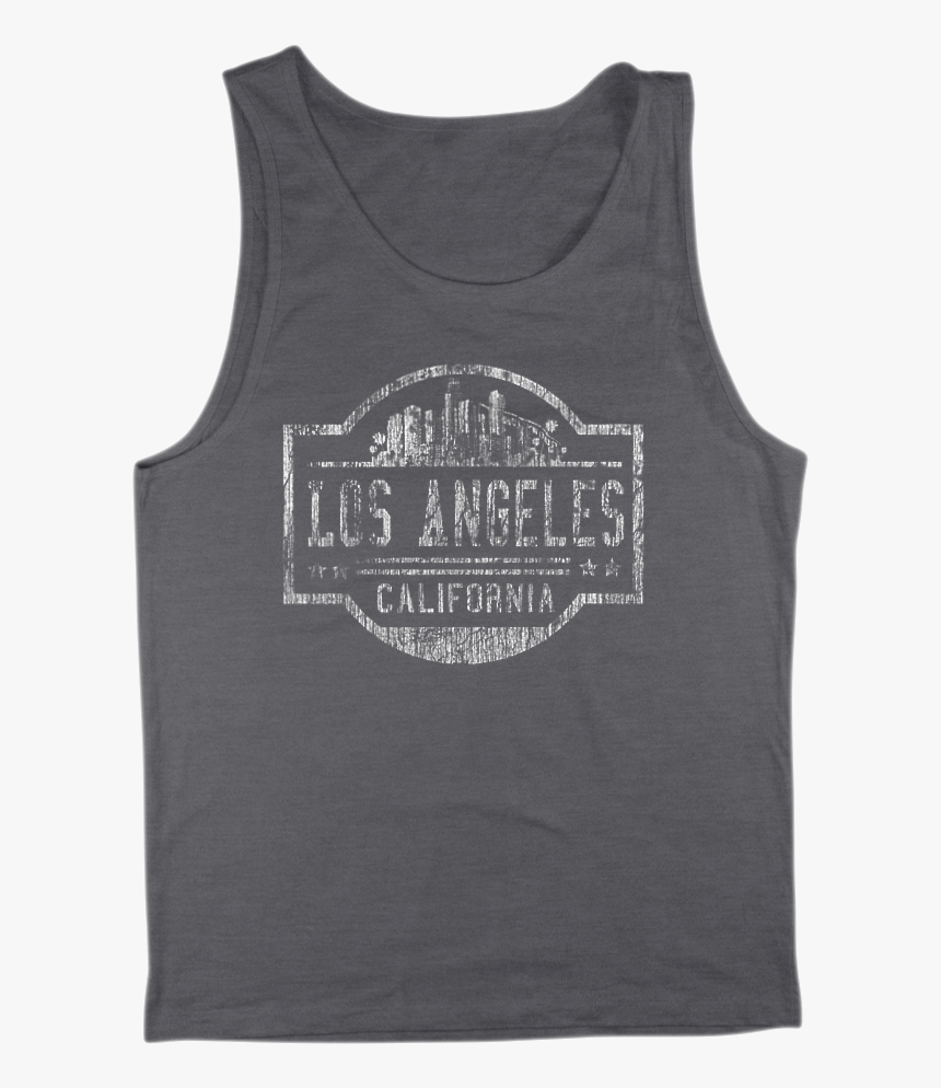 Los Angeles Skyline California Tank Top For Men - Active Tank, HD Png Download, Free Download