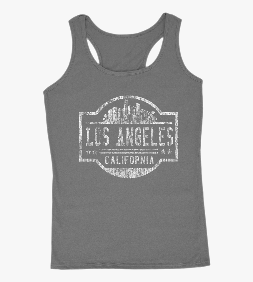 Los Angeles Skyline California Tank Top For Women - Active Tank, HD Png Download, Free Download