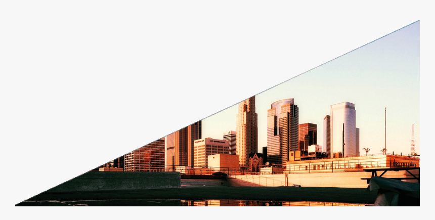 La Skyline With Water, HD Png Download, Free Download
