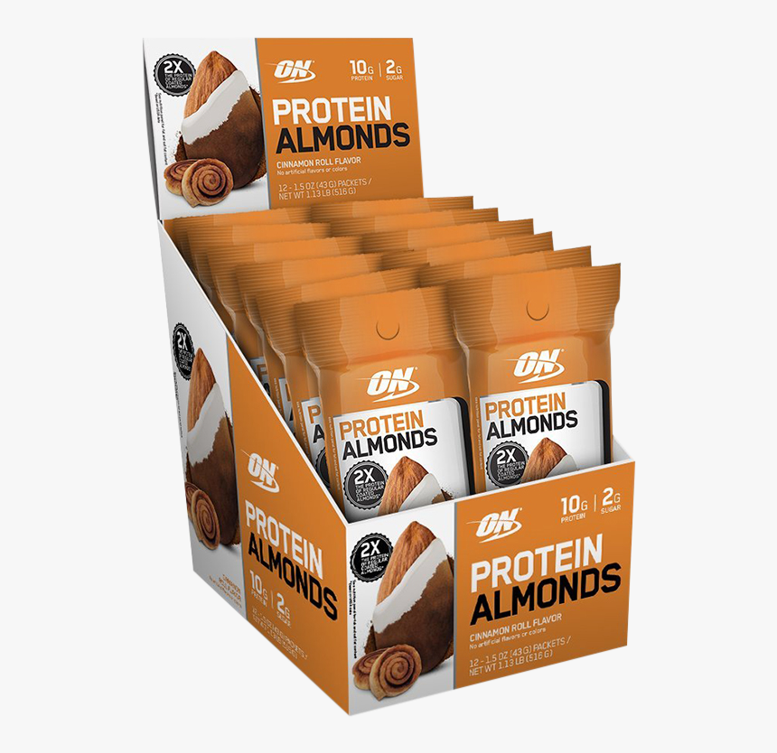 Optimum Nutrition Protein Almonds, HD Png Download, Free Download