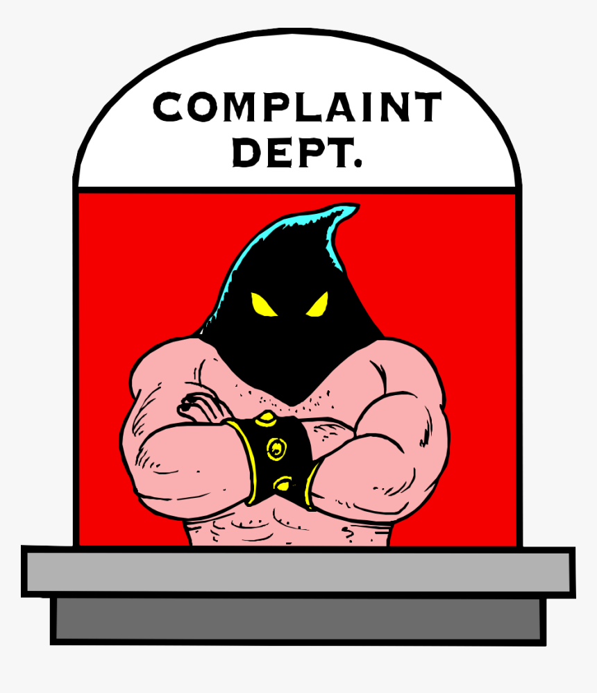 Complaint Department - Clipart Complaint, HD Png Download, Free Download