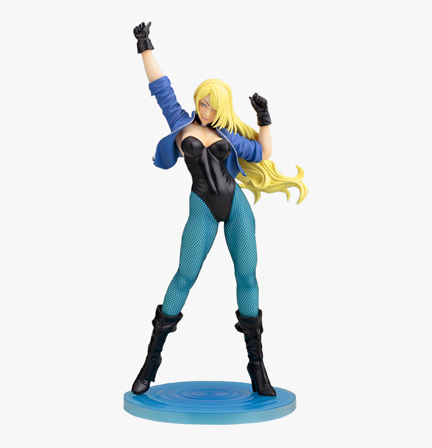 Black Canary Bishoujo Statue, HD Png Download, Free Download