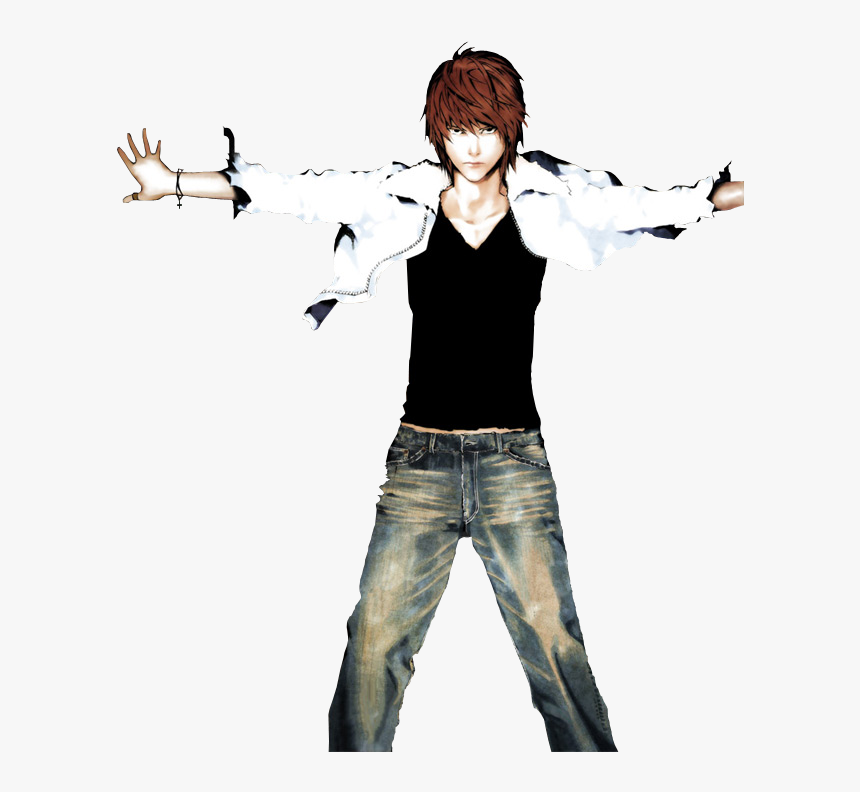 Yagami Light -open Wide - Death Note, HD Png Download, Free Download