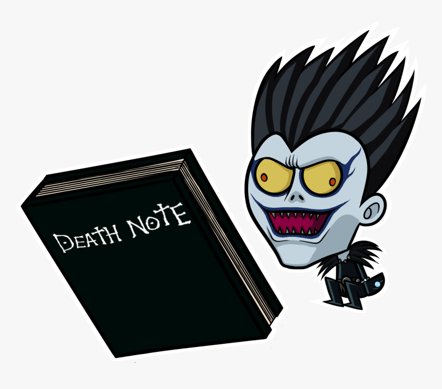 Transparent Death Note Ryuk Png - Death Note, Png Download, Free Download