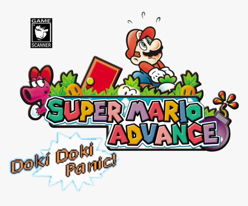 #super #mario #advance #doki #panic #supermarioadvance - Cartoon, HD Png Download, Free Download