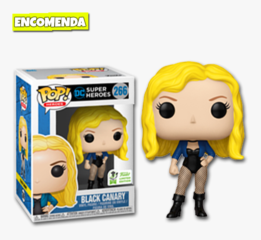 Black Canary Pop Figure, HD Png Download, Free Download