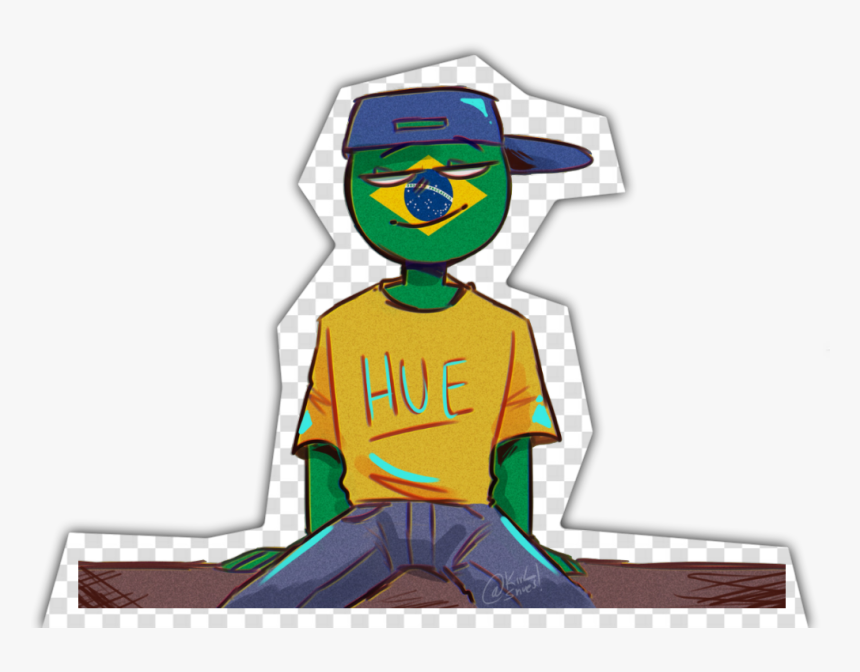 #countryhumans #brasil #brazil #verde #green #png #render - Countryhumans Png, Transparent Png, Free Download