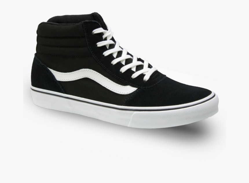 Vans Maddie Hi Black White - Skate Shoe, HD Png Download, Free Download