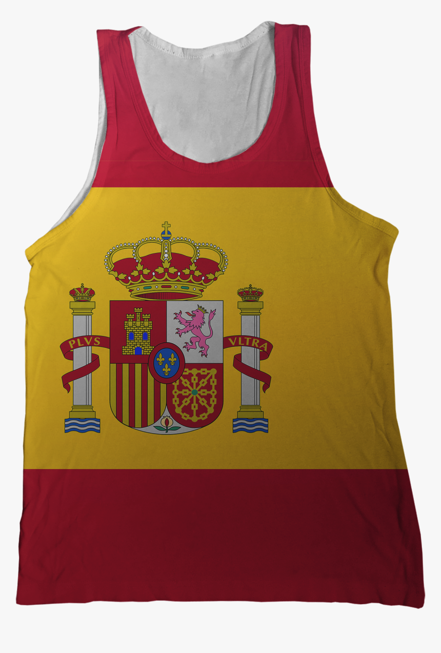 Spain Flag Tank Top - Spain Flag, HD Png Download, Free Download