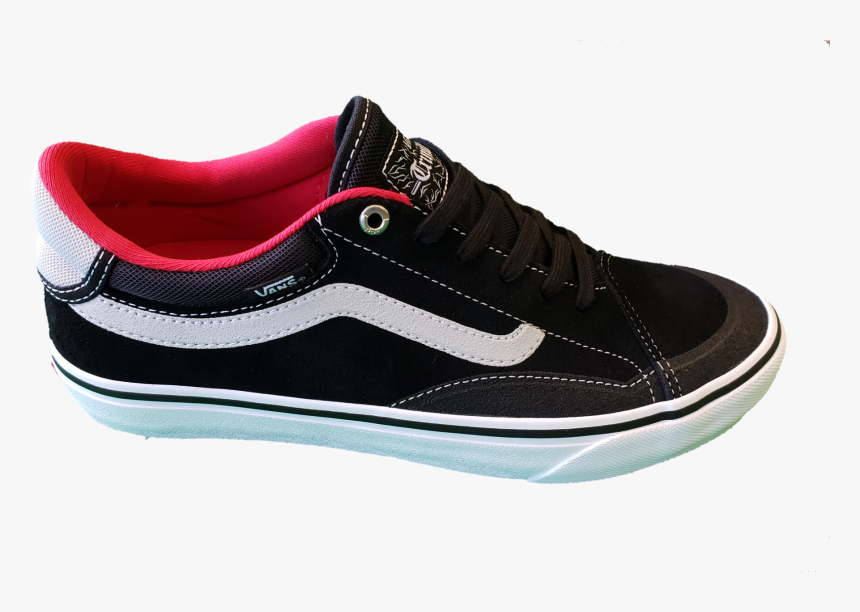 Vans Tnt Advanced Prototype Black/white/red - Skate Shoe, HD Png Download, Free Download