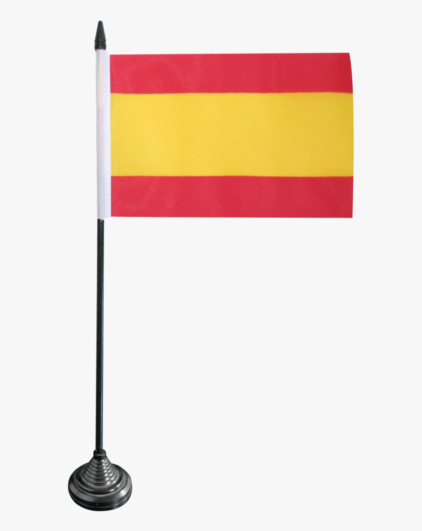 Spain Without Coat Of Arms Table Flag - Flag, HD Png Download, Free Download