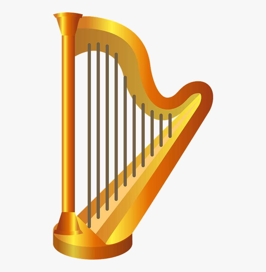 Harp Musical Instrument Clipart, HD Png Download, Free Download