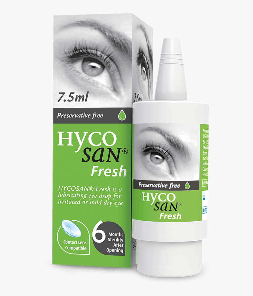 Scope Hycosan Fresh Pack And Comod Bottle - Hycosan Eye Drops, HD Png Download, Free Download