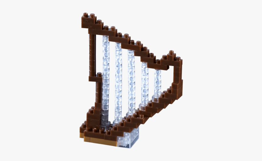 200 115 Harfe - Nanoblock Harp, HD Png Download, Free Download