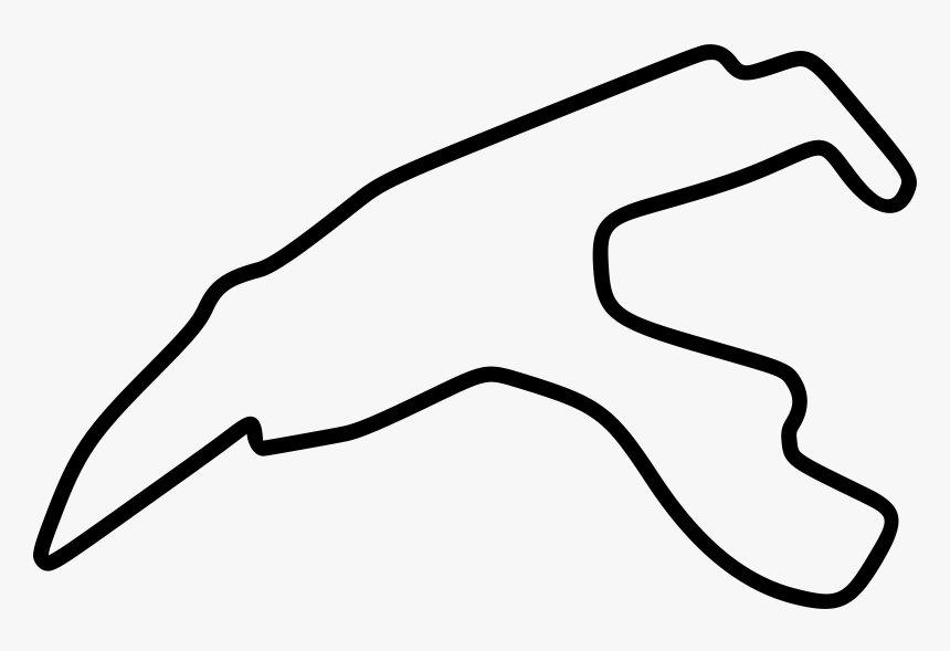 Spa Francorchamps Track Outline, HD Png Download, Free Download