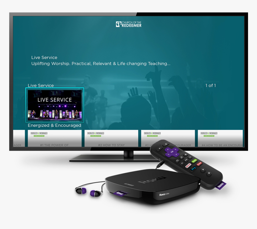 Mycor Tv Roku Home - Tv And Roku, HD Png Download, Free Download