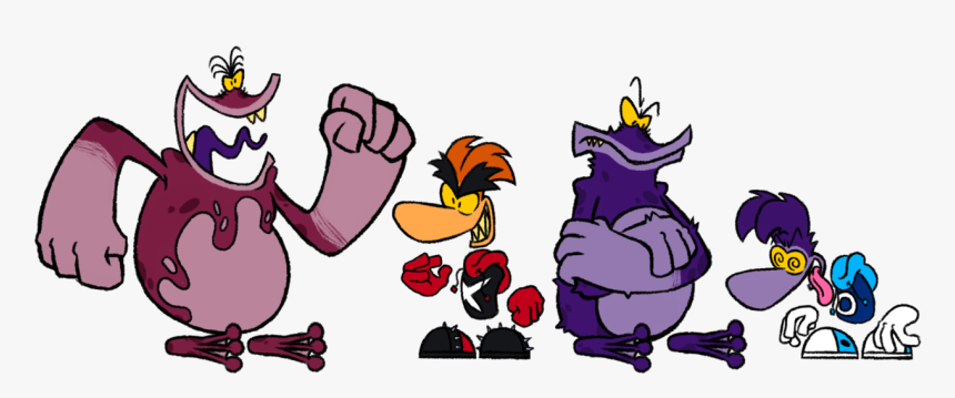 Some Evil Clones - Rayman Legends Evil Rayman, HD Png Download, Free Download