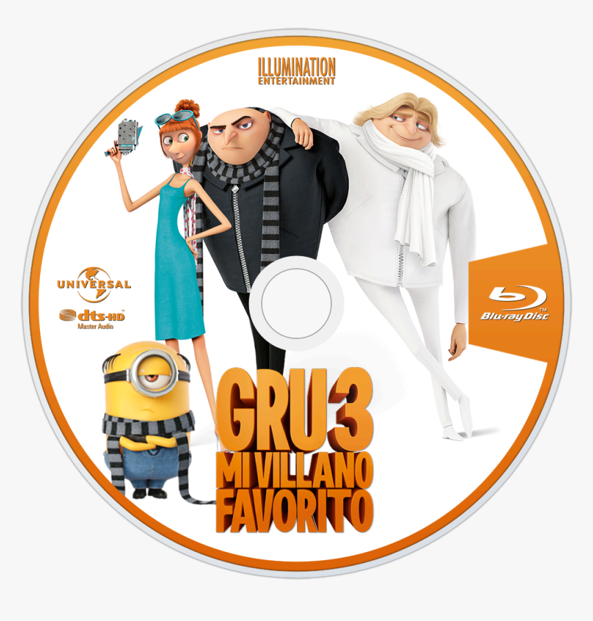 Despicable Me - Despicable Me 3 Disc, HD Png Download, Free Download