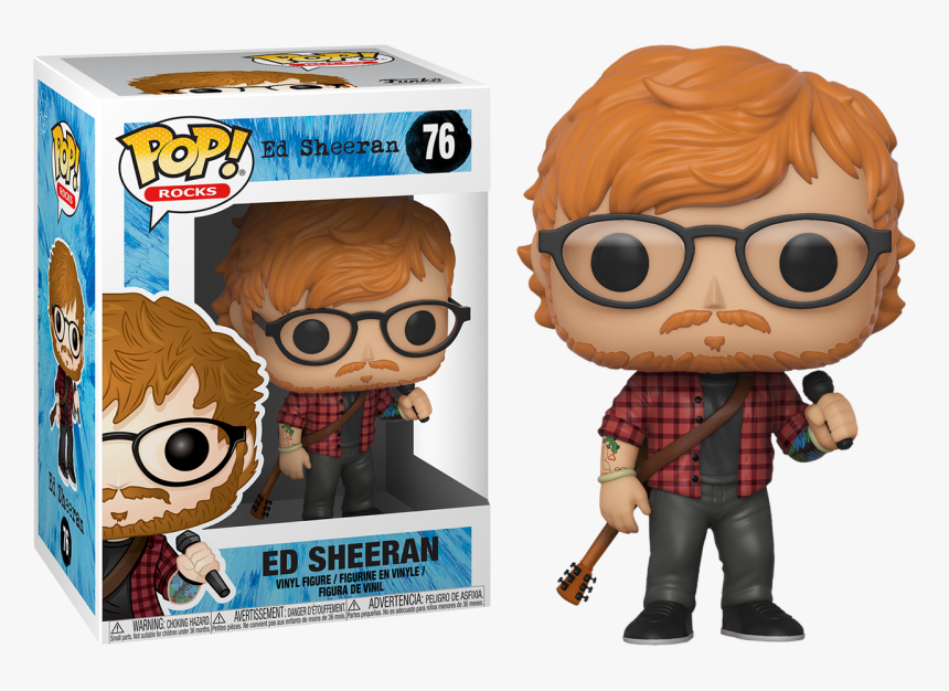 Pop Rocks Ed Sheeran , Png Download - Ed Sheeran Funko Pop, Transparent Png, Free Download