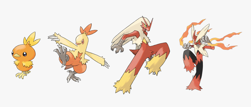 Without A Doubt The Torchic Line - Mega Blaziken Mega Lucario, HD Png Download, Free Download