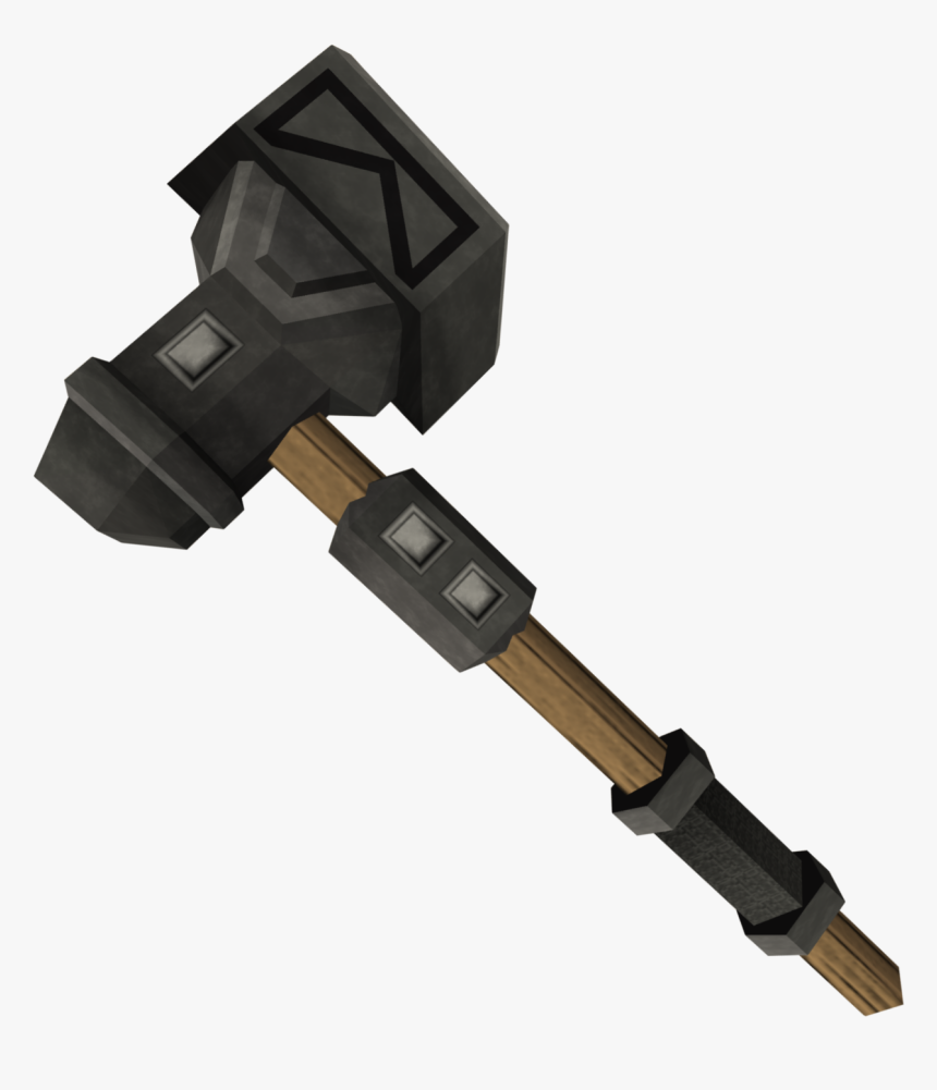 The Runescape Wiki - War Hammer No Background, HD Png Download, Free Download