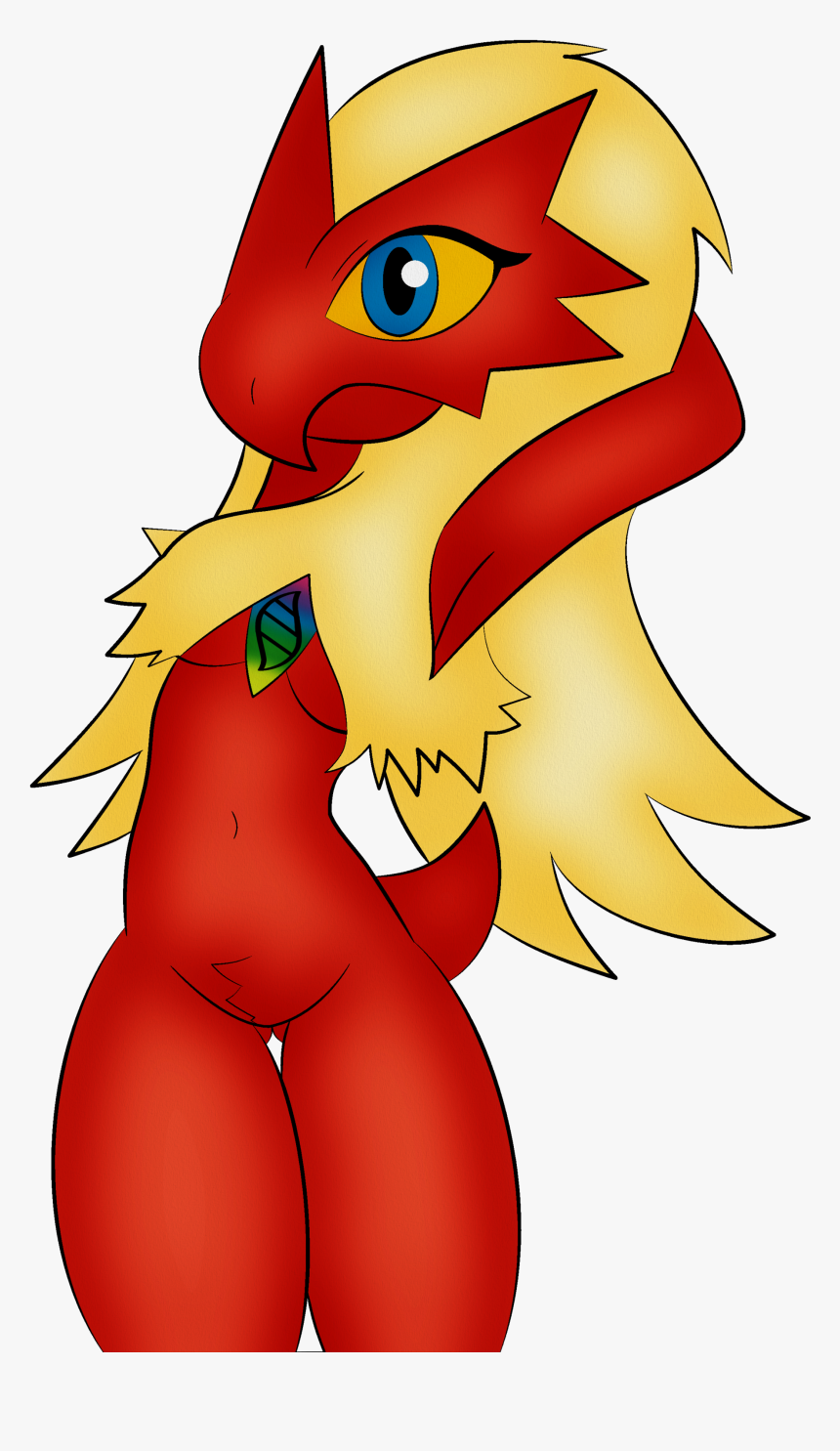 Request Erin The Blaziken By Dreameclipsewolf-d9uzdp9 - Pokemon Anthro Tg Tf, HD Png Download, Free Download