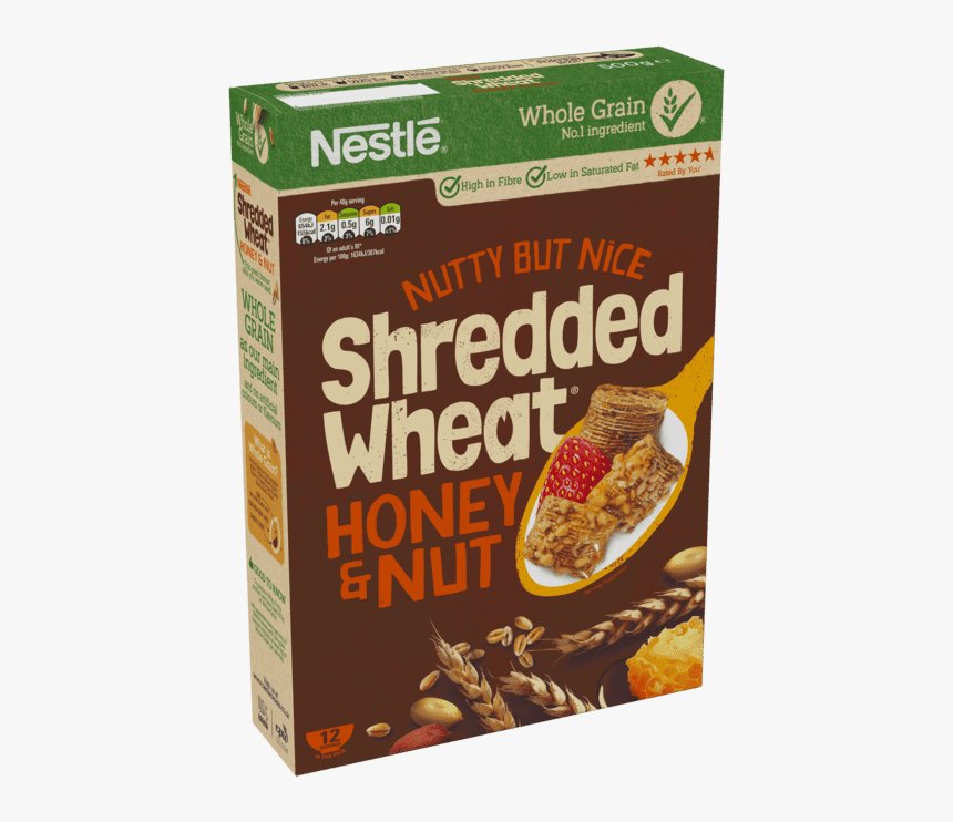 Shredded Wheat Honey Nut 45g, HD Png Download, Free Download