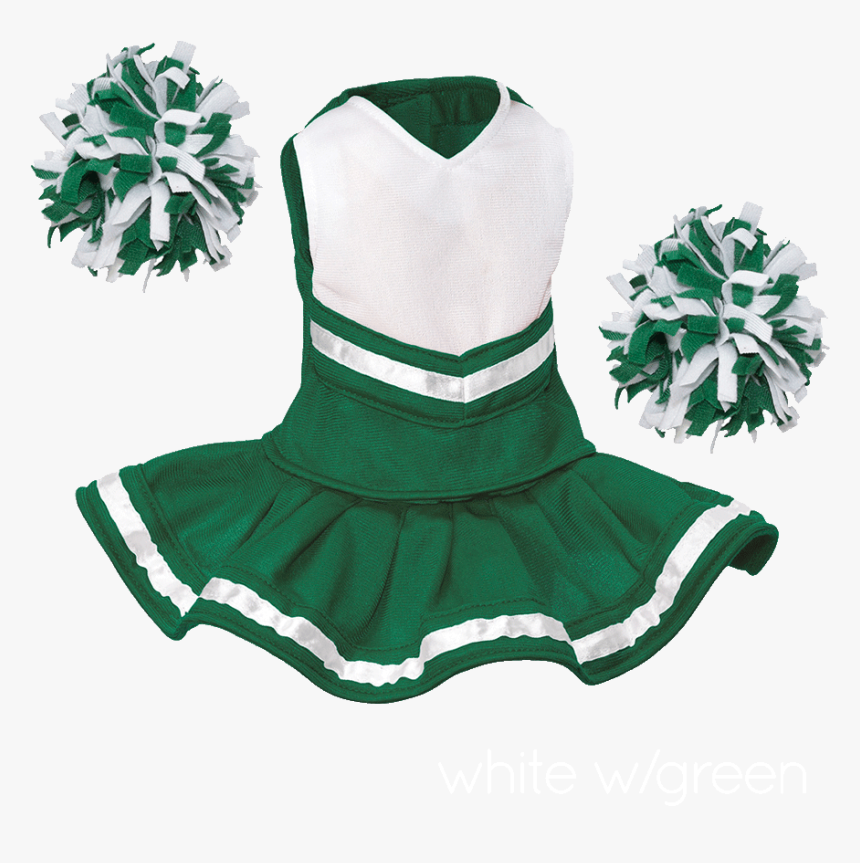Red And White Cheer Uniform Clipart , Png Download - Green And White Cheerleading Outfits, Transparent Png, Free Download