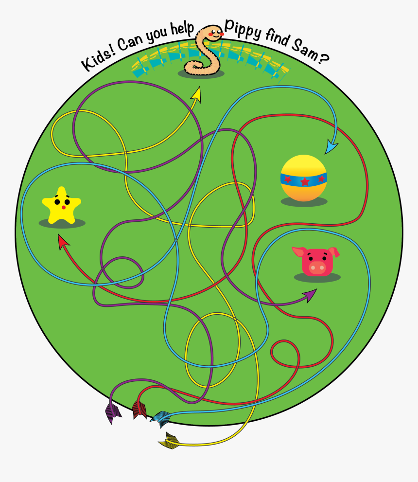 Maze For Cereal Box - Circle, HD Png Download, Free Download