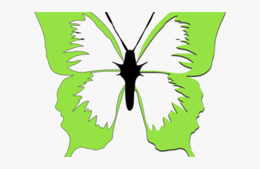 Transparent Green Butterfly Png - Light Green Butterfly Png, Png Download, Free Download