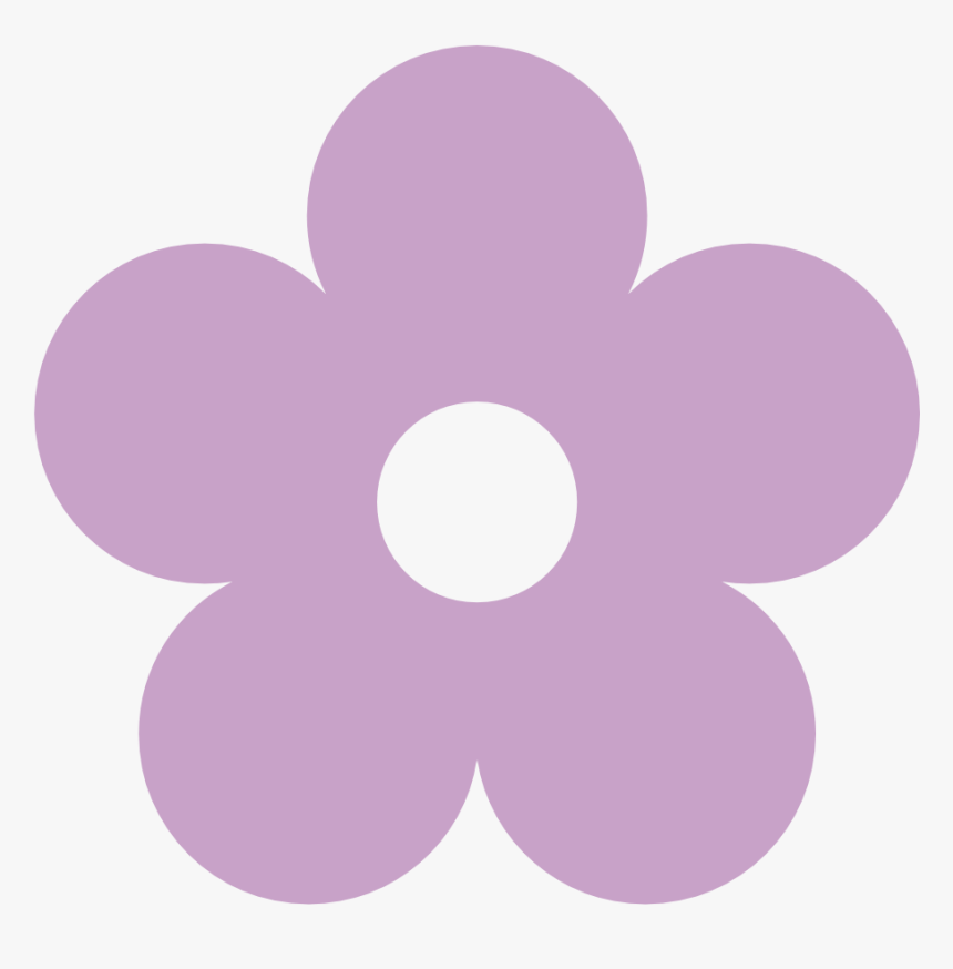 Lilac Flower Clip Art - Blue Flower Clipart Png, Transparent Png, Free Download