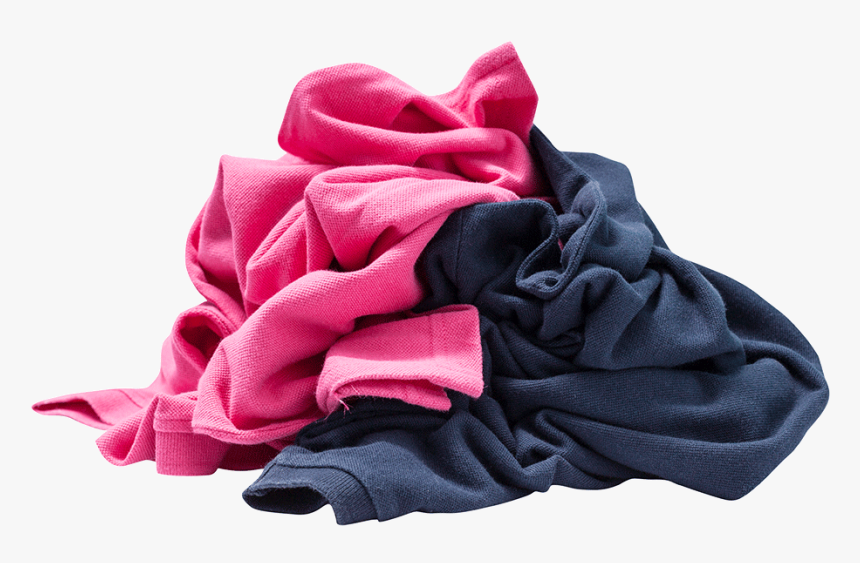 A Pile Of Pink And Blue Laundry Items - Ruffle, HD Png Download, Free Download