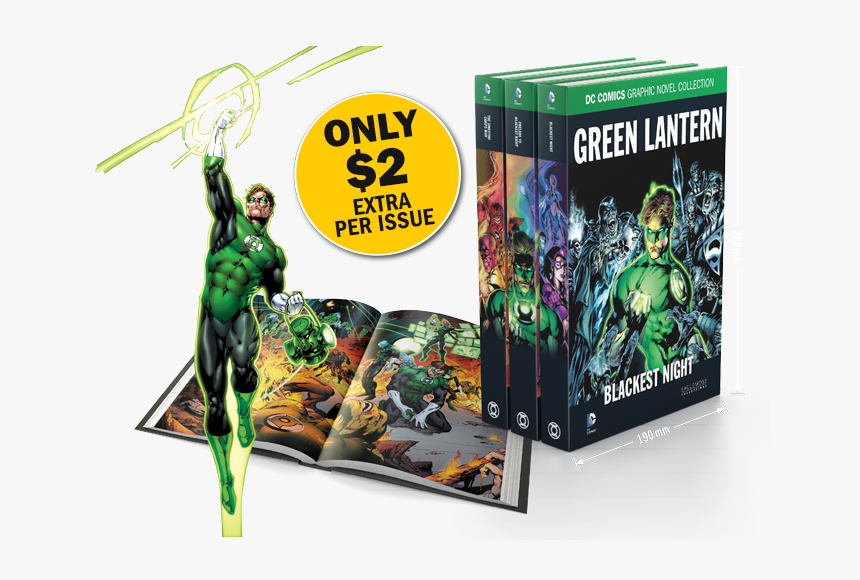 Transparent Green Arrow Comic Png - Green Lantern Graphic Novel Collection, Png Download, Free Download