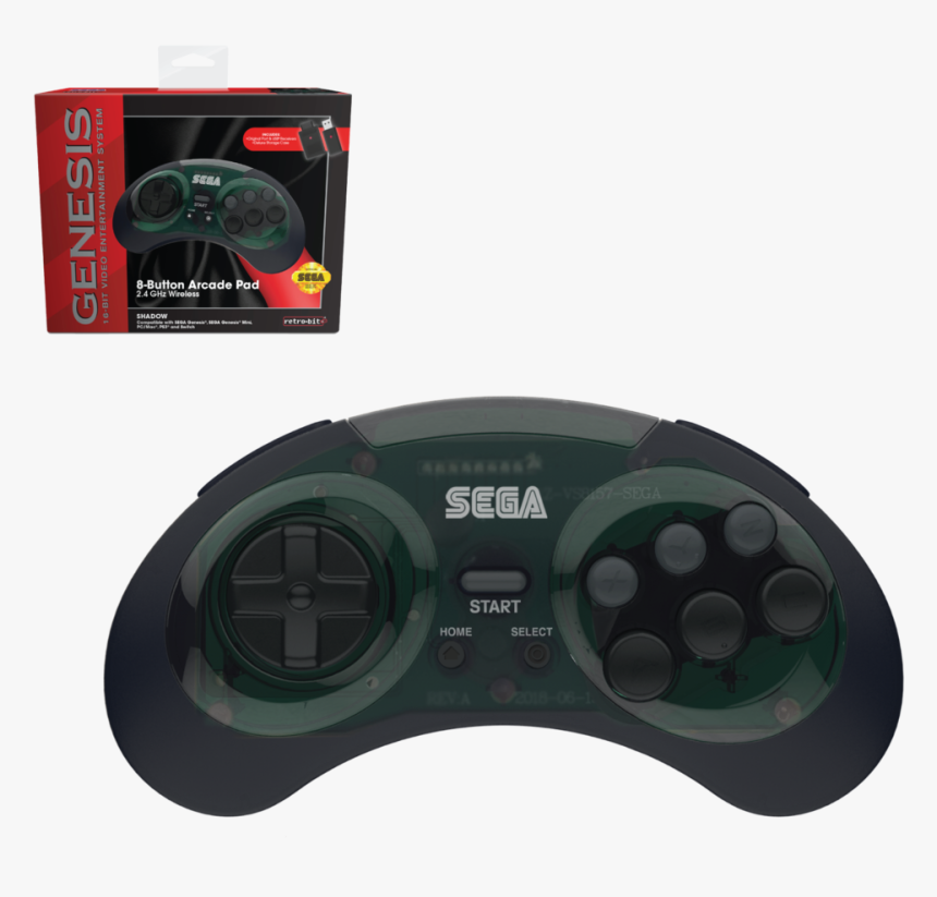 Retro-bit Official Sega Saturn 2.4 Ghz Wireless Controller, HD Png Download, Free Download