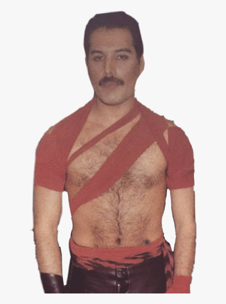 #sexy #freddiemercury #freddie Mercury #hot #radiogaga - Barechested, HD Png Download, Free Download