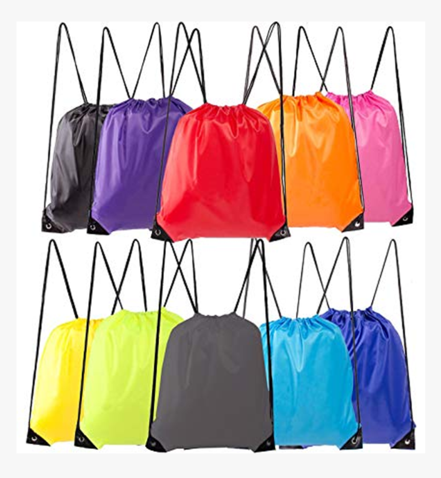 Durable Polyester Drawstring Tote Bags, HD Png Download, Free Download