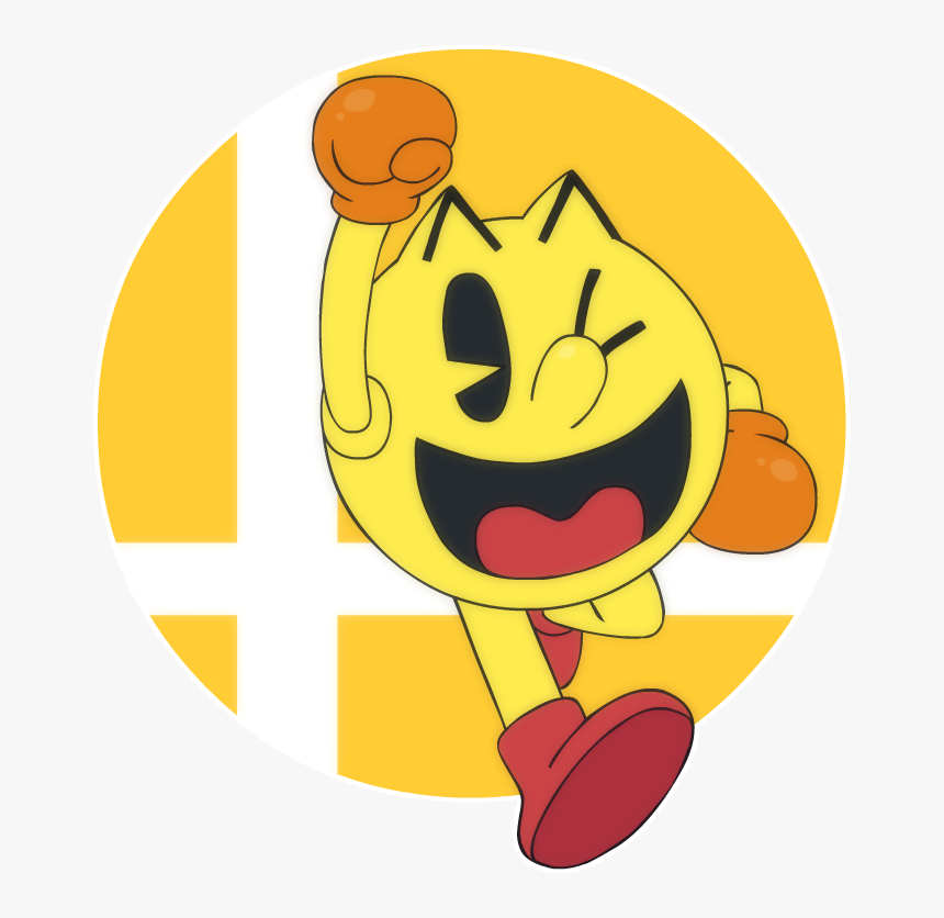 Smash 55 - Pac-man - Cartoon, HD Png Download, Free Download