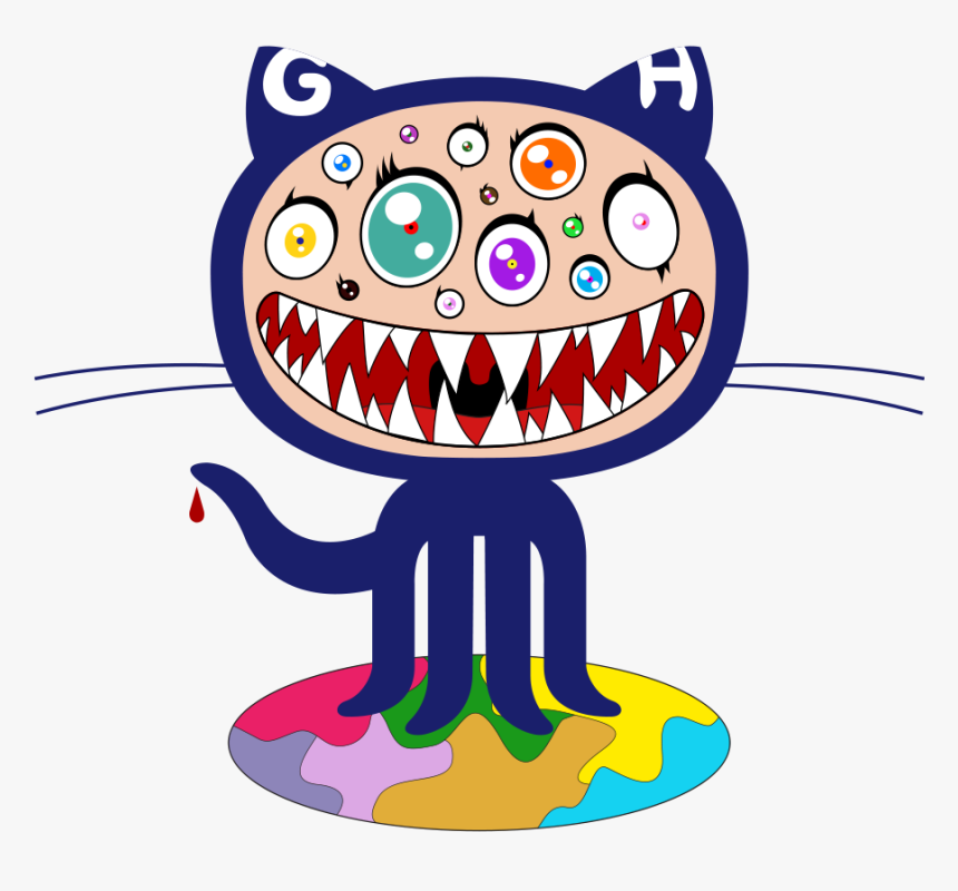 Github Cat, HD Png Download, Free Download