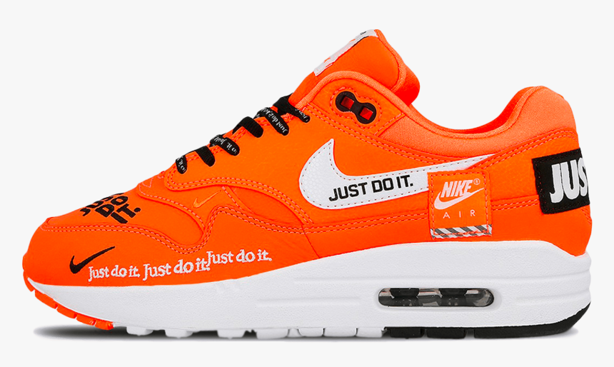 nike air max 1 lux just do it orange