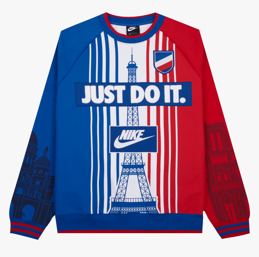 Nike Paris Crewneck, HD Png Download, Free Download