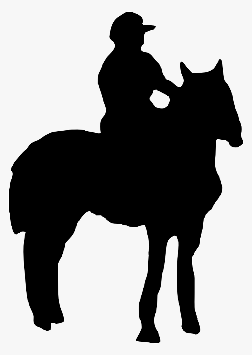 Free Png Horse Riding Silhouette Png Clipart , Png - Equestrianism, Transparent Png, Free Download