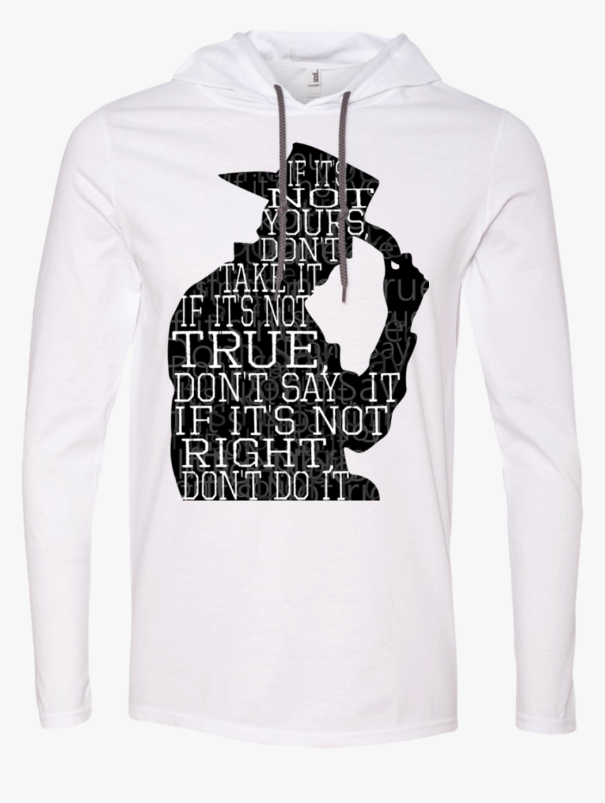 Cowboy Silhouette Black - Hoodie, HD Png Download, Free Download