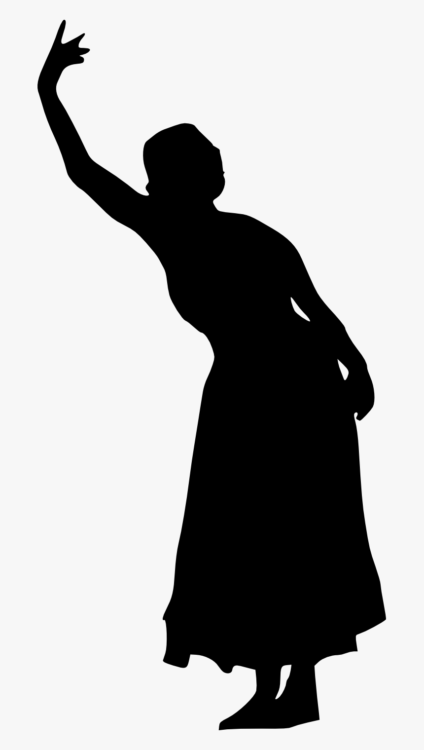 Ballerina Silhouette Png Download - Silhouette, Transparent Png, Free Download