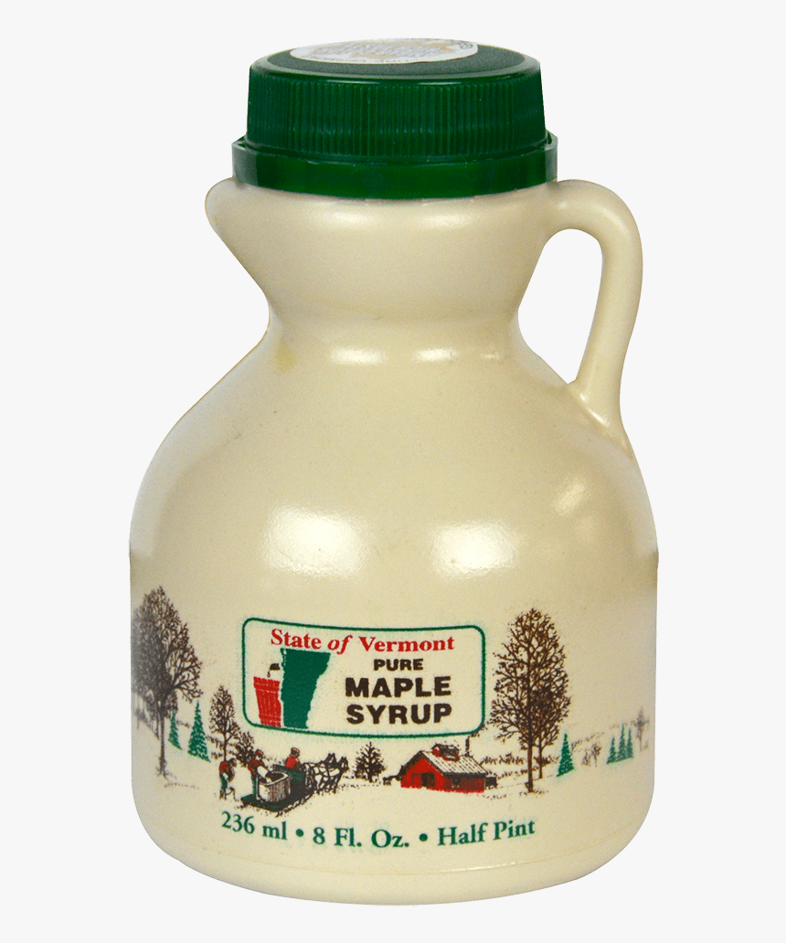 Real Vermont Maple Syrup - Glass Bottle, HD Png Download, Free Download